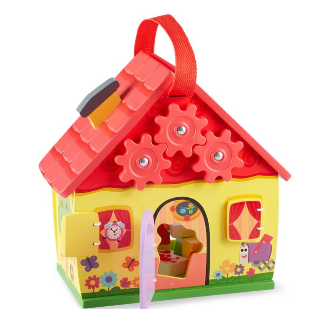 Melissa & Doug Blue's Clues & You! Wooden Take-Along House - Picture 11 of 14